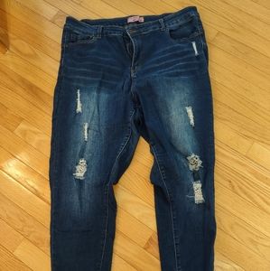 Plus size jeans